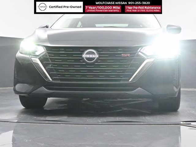 2024 Super Black Nissan Sentra SR FWD Sedan