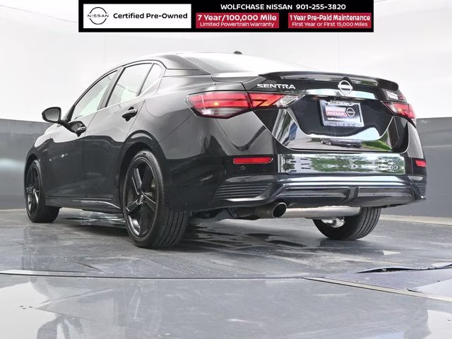2024 Super Black Nissan Sentra SR FWD Sedan