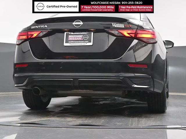 2024 Super Black Nissan Sentra SR FWD Sedan