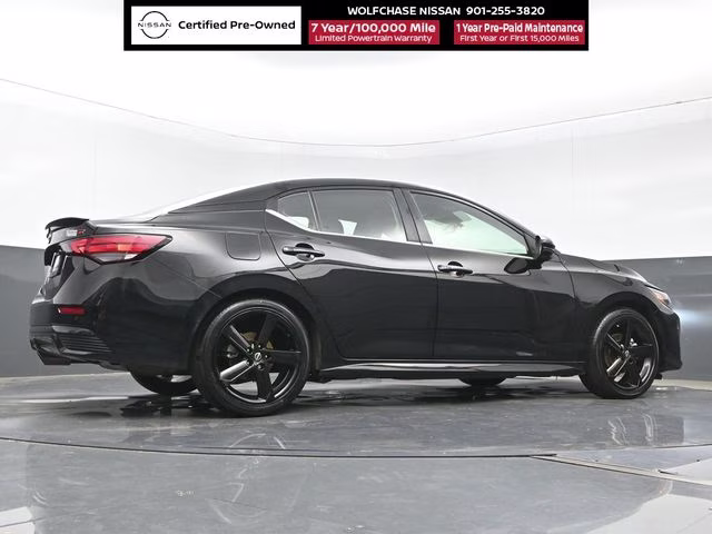 2024 Super Black Nissan Sentra SR FWD Sedan