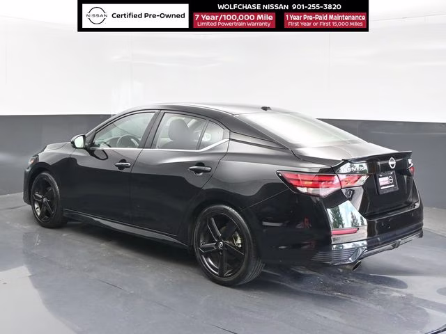 2024 Super Black Nissan Sentra SR FWD Sedan