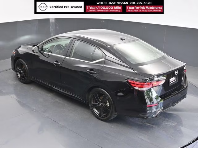 2024 Super Black Nissan Sentra SR FWD Sedan