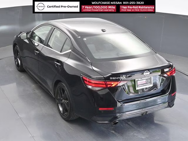 2024 Super Black Nissan Sentra SR FWD Sedan