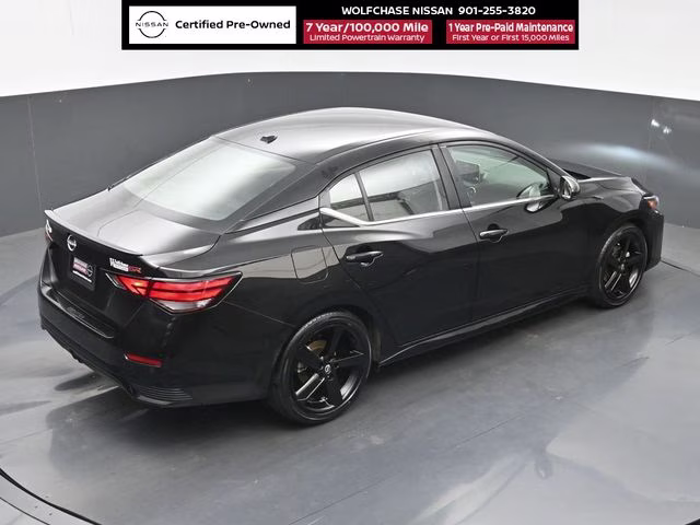 2024 Super Black Nissan Sentra SR FWD Sedan