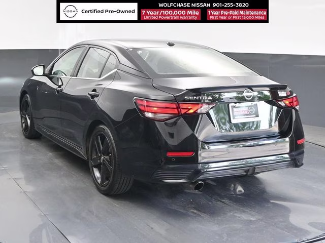 2024 Super Black Nissan Sentra SR FWD Sedan