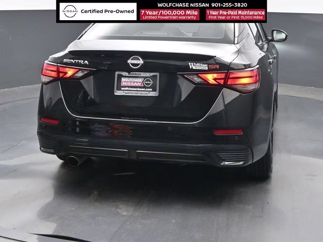 2024 Super Black Nissan Sentra SR FWD Sedan