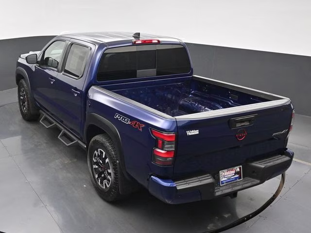 2023 Deep Blue Pearl Nissan Frontier PRO-4X 4X4 Truck