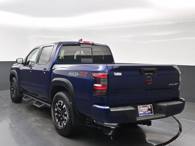 2023 Deep Blue Pearl Nissan Frontier PRO-4X 4X4 Truck