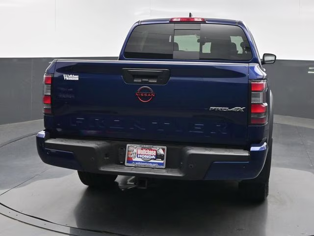 2023 Deep Blue Pearl Nissan Frontier PRO-4X 4X4 Truck
