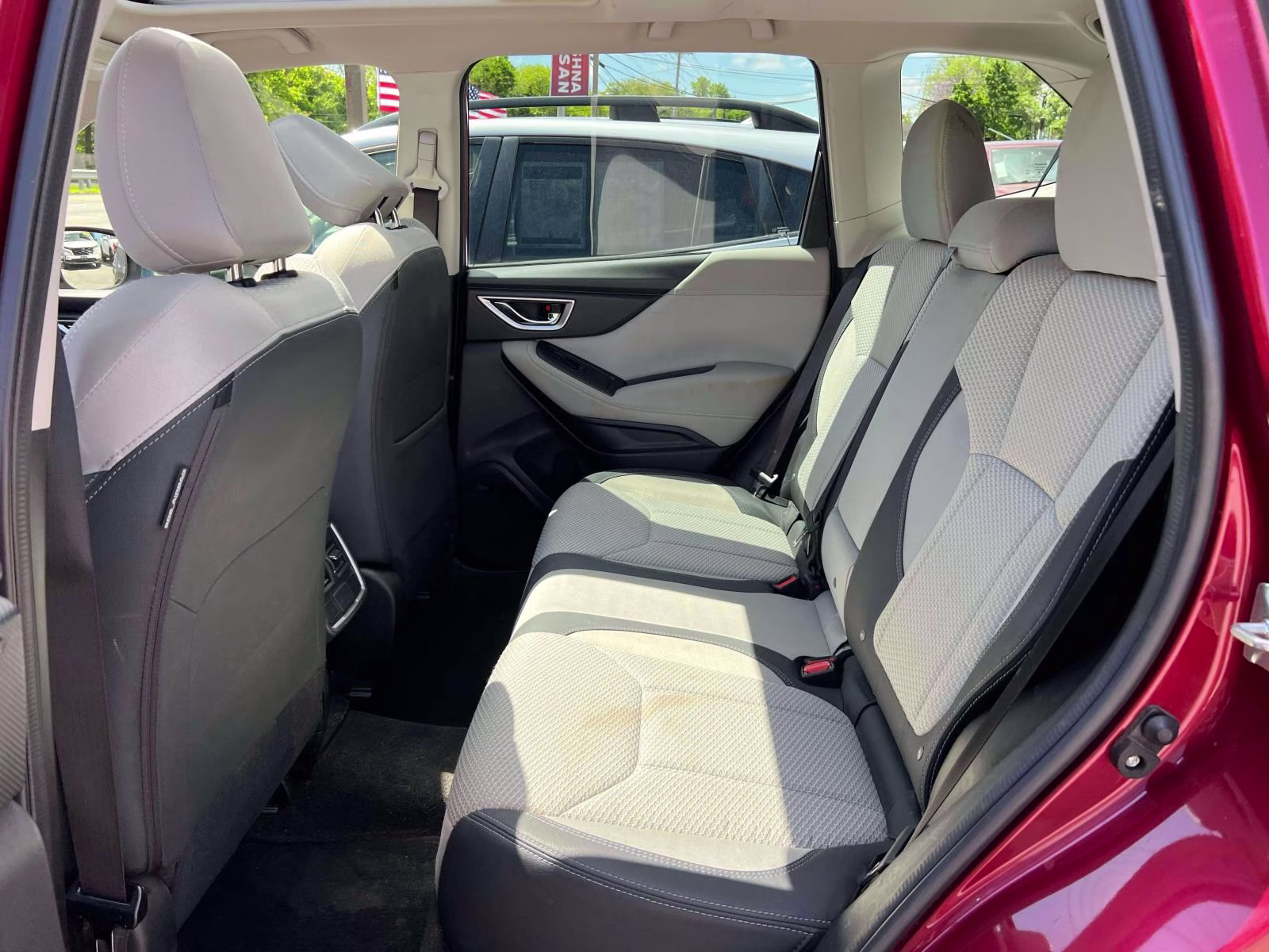 2023 Red Subaru Forester Premium CVT AWD SUV