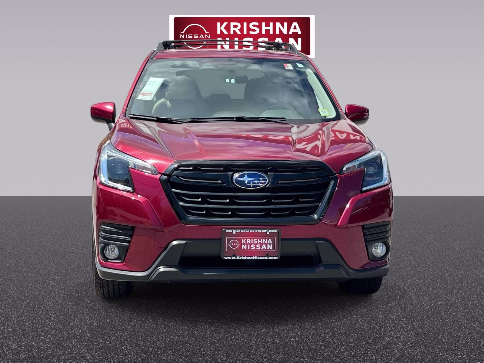 2023 Red Subaru Forester Premium CVT AWD SUV