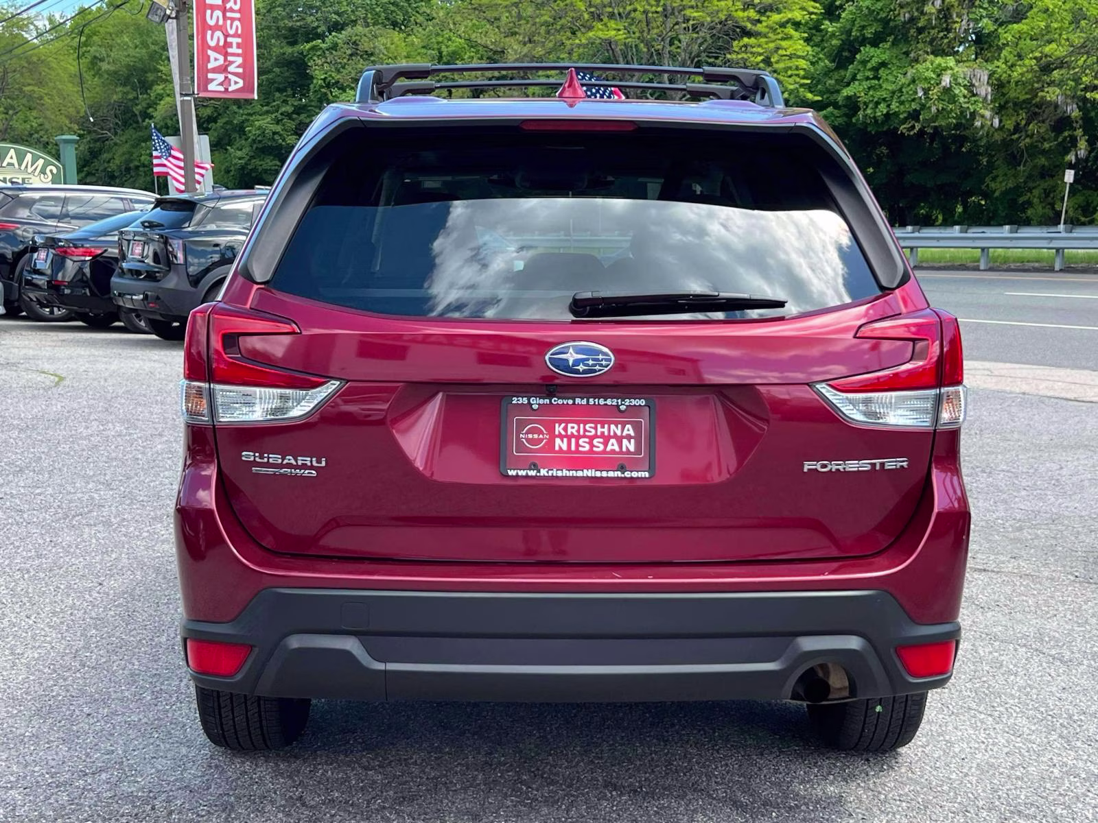2023 Red Subaru Forester Premium CVT AWD SUV