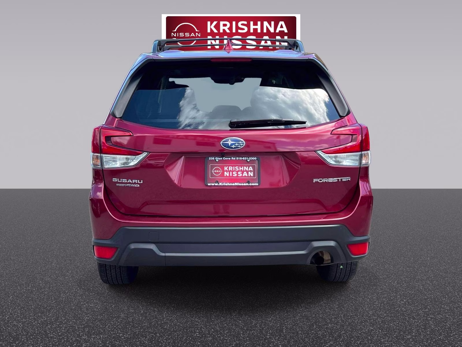 2023 Red Subaru Forester Premium CVT AWD SUV