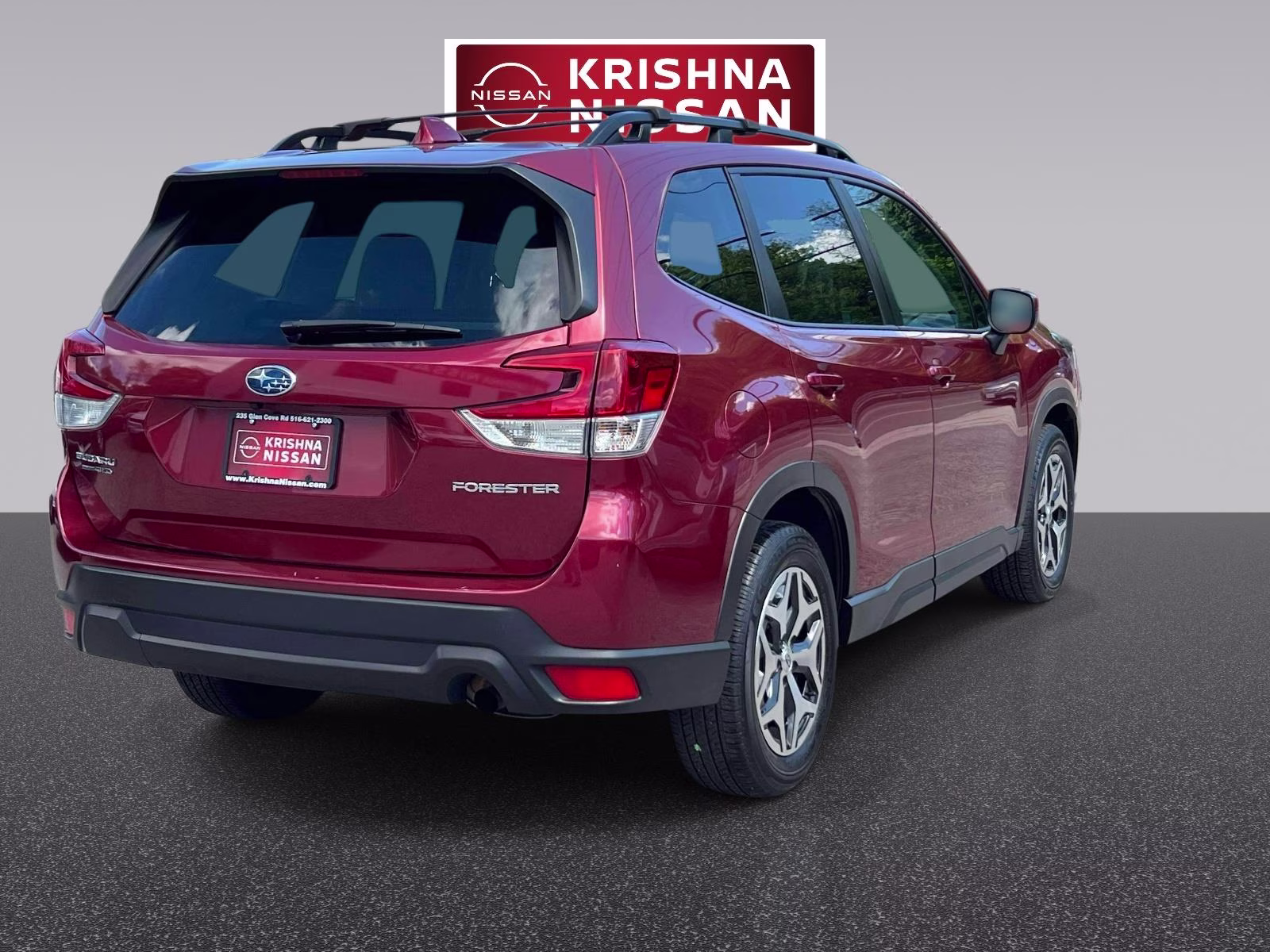 2023 Red Subaru Forester Premium CVT AWD SUV