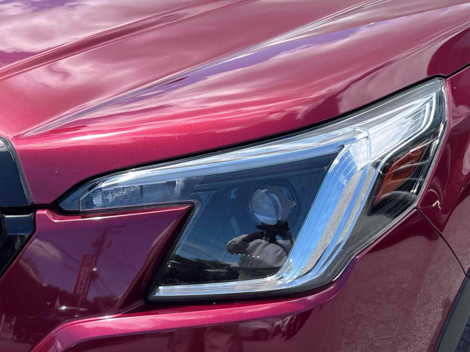 2023 Red Subaru Forester Premium CVT AWD SUV
