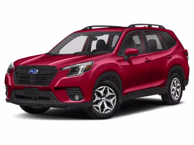 2023 Red Subaru Forester Premium AWD SUV