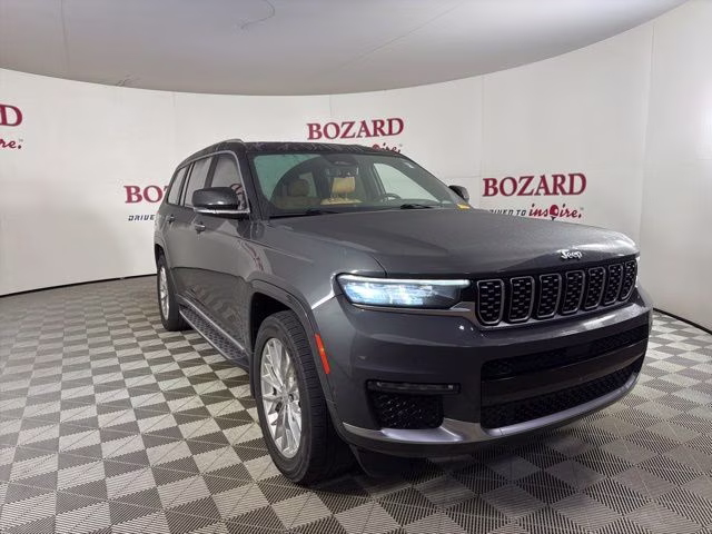 2021 Baltic Gray Metallic Clearcoat Jeep Grand Cherokee L Summit 4X4 SUV