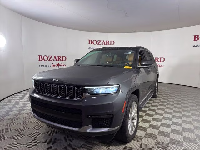 2021 Baltic Gray Metallic Clearcoat Jeep Grand Cherokee L Summit 4X4 SUV