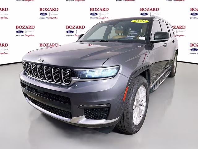 2021 Gray Metallic Jeep Grand Cherokee L Summit 4X4 SUV