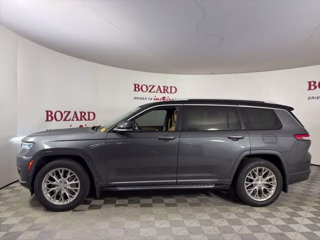 2021 Baltic Gray Metallic Clearcoat Jeep Grand Cherokee L Summit 4X4 SUV
