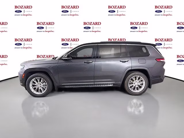 2021 Gray Metallic Jeep Grand Cherokee L Summit 4X4 SUV