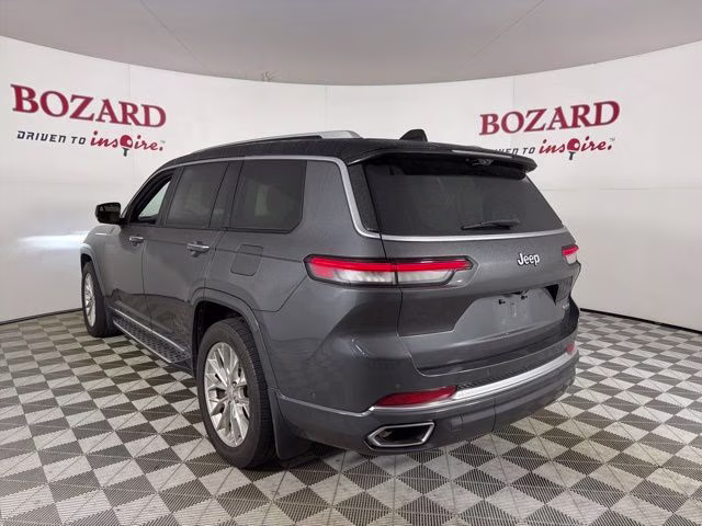 2021 Baltic Gray Metallic Clearcoat Jeep Grand Cherokee L Summit 4X4 SUV