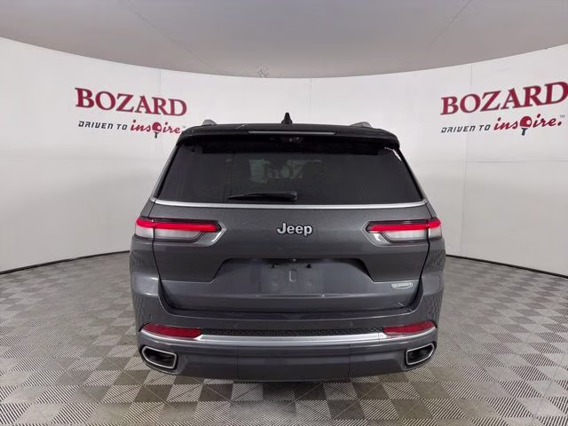 2021 Baltic Gray Metallic Clearcoat Jeep Grand Cherokee L Summit 4X4 SUV