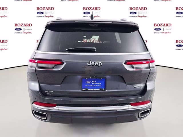 2021 Gray Metallic Jeep Grand Cherokee L Summit 4X4 SUV