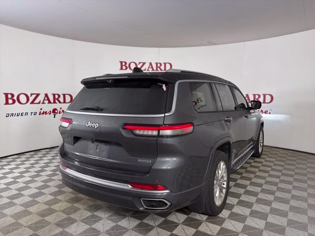 2021 Baltic Gray Metallic Clearcoat Jeep Grand Cherokee L Summit 4X4 SUV