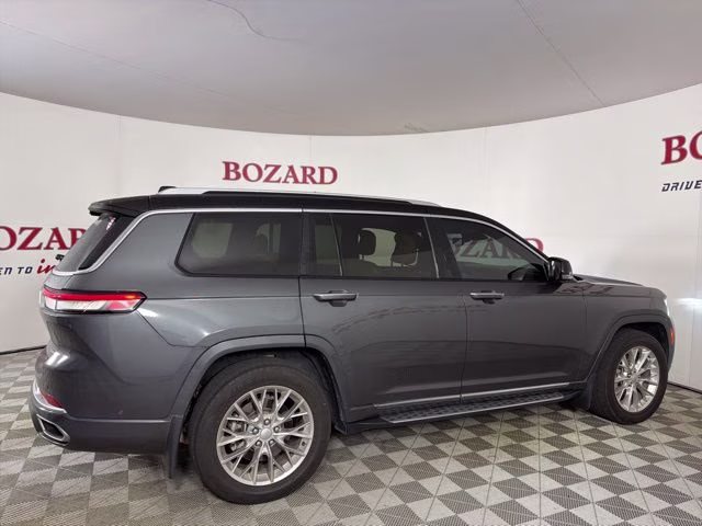 2021 Baltic Gray Metallic Clearcoat Jeep Grand Cherokee L Summit 4X4 SUV
