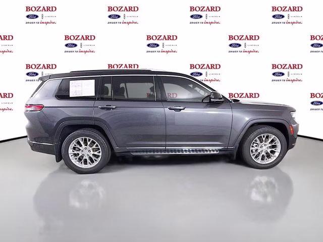 2021 Gray Metallic Jeep Grand Cherokee L Summit 4X4 SUV