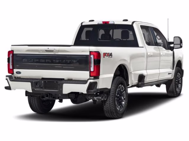 2026 Star White Metallic Tri-Coat Ford Super Duty F-350 DRW Platinum DRW 4X4 Truck