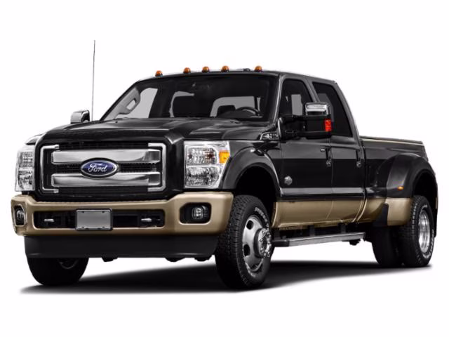 2015 Black Ford Super Duty F-350 DRW Lariat 4X4 Truck
