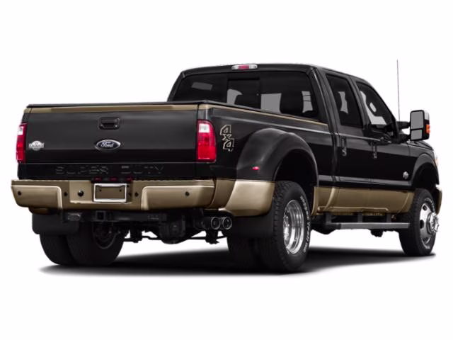 2015 Black Ford Super Duty F-350 DRW Lariat 4X4 Truck