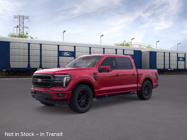 2026 Ruby Red Metallic Tinted Clearcoat Ford F-150 Lariat 4X4 Truck