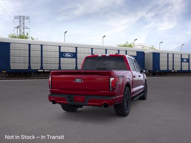 2026 Ruby Red Metallic Tinted Clearcoat Ford F-150 Lariat 4X4 Truck