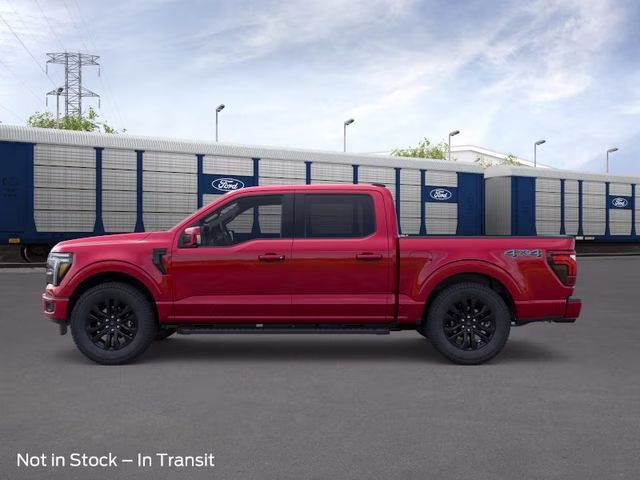2026 Ruby Red Metallic Tinted Clearcoat Ford F-150 Lariat 4X4 Truck