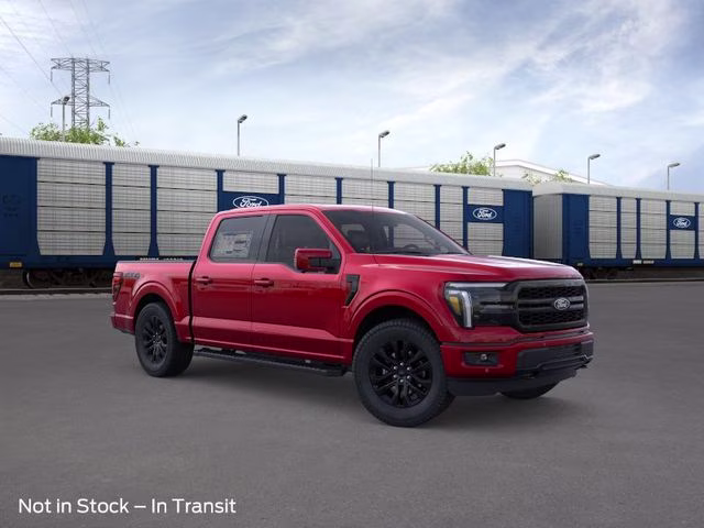 2026 Ruby Red Metallic Tinted Clearcoat Ford F-150 Lariat 4X4 Truck