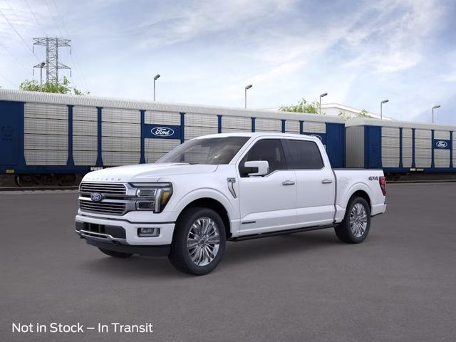 2026 Star White Metallic Tri-Coat Ford F-150 Platinum 4X4 Truck