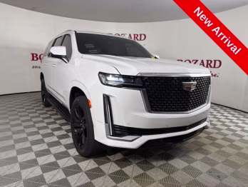 2022 Crystal White Cadillac Escalade Premium Luxury RWD SUV