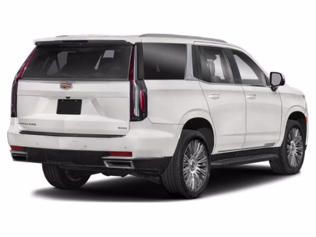 2022 Crystal White Cadillac Escalade Premium Luxury RWD SUV