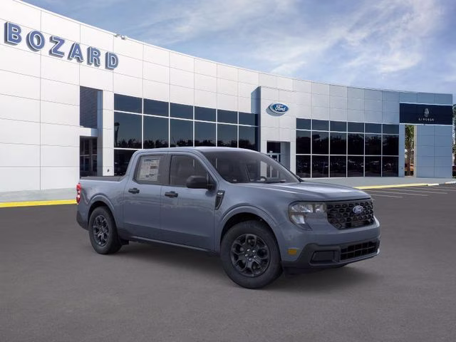 2026 Azure Gray Metallic Tri-Coat Ford Maverick XLT FWD Truck