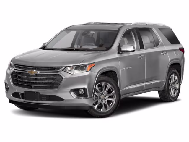 2021 Silver Ice Metallic Chevrolet Traverse Premier FWD SUV