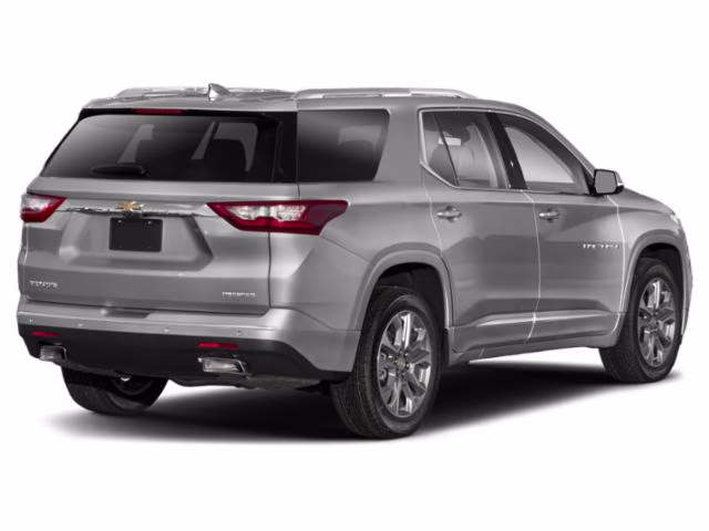 2021 Silver Ice Metallic Chevrolet Traverse Premier FWD SUV
