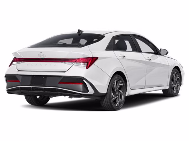 2025 White Hyundai Elantra SEL Convenience FWD Sedan