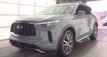 2025 Harbor Gray INFINITI QX60 Sensory AWD SUV