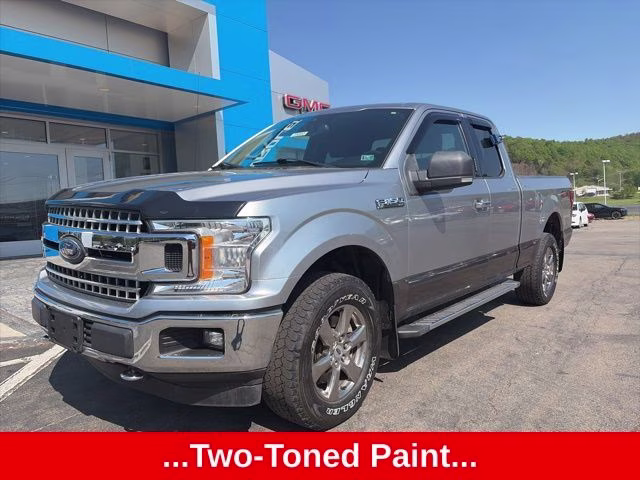 2020 Silver Ford F-150 XLT 4X4 Truck