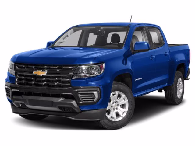 2022 Bright Blue Metallic Chevrolet Colorado LT 4X4 Truck