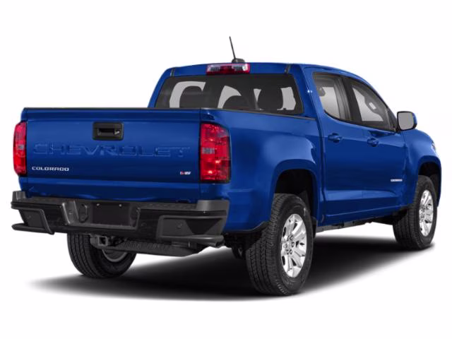 2022 Bright Blue Metallic Chevrolet Colorado LT 4X4 Truck