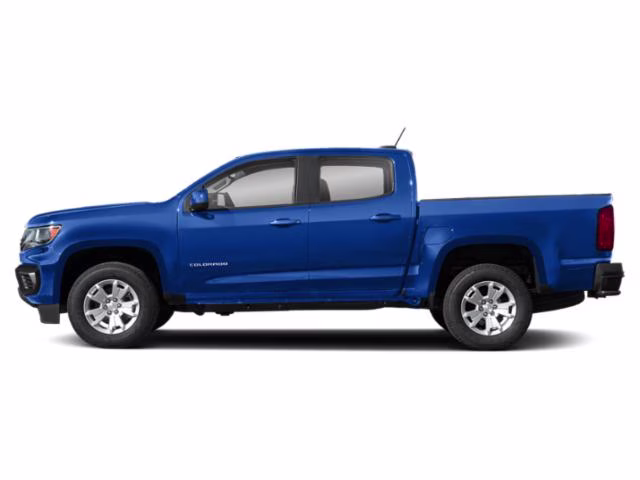 2022 Bright Blue Metallic Chevrolet Colorado LT 4X4 Truck